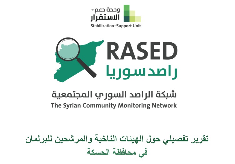 A Detailed Report on the Electoral Bodies and Parliamentary Candidates in Al-Hasakah Governorate